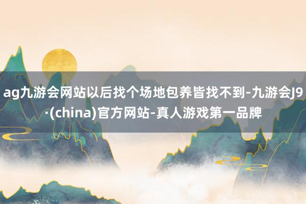 ag九游会网站以后找个场地包养皆找不到-九游会J9·(china)官方网站-真人游戏第一品牌