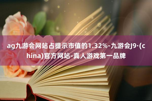 ag九游会网站占提示市值的1.32%-九游会J9·(china)官方网站-真人游戏第一品牌