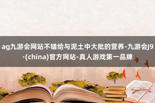ag九游会网站不错给与泥土中大批的营养-九游会J9·(china)官方网站-真人游戏第一品牌