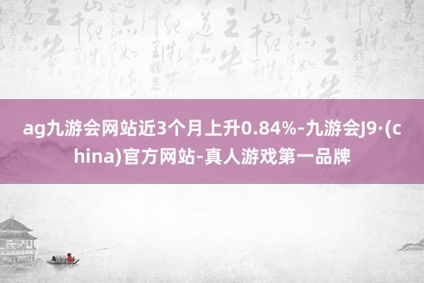 ag九游会网站近3个月上升0.84%-九游会J9·(china)官方网站-真人游戏第一品牌