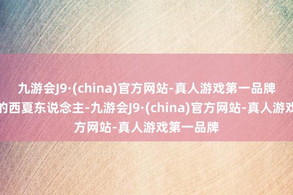 九游会J9·(china)官方网站-真人游戏第一品牌以及其后的西夏东说念主-九游会J9·(china)官方网站-真人游戏第一品牌